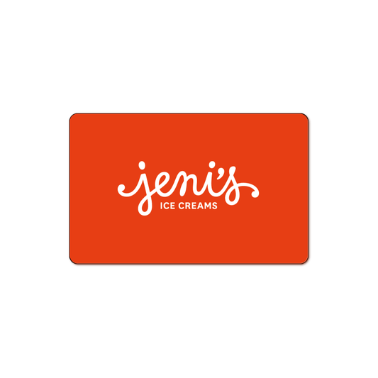 Digital Gift Card Digital Gift Card Jeni's Splendid Ice Creams $25